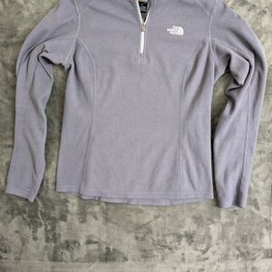 The North Face Purple Quarter-Zip Fleece